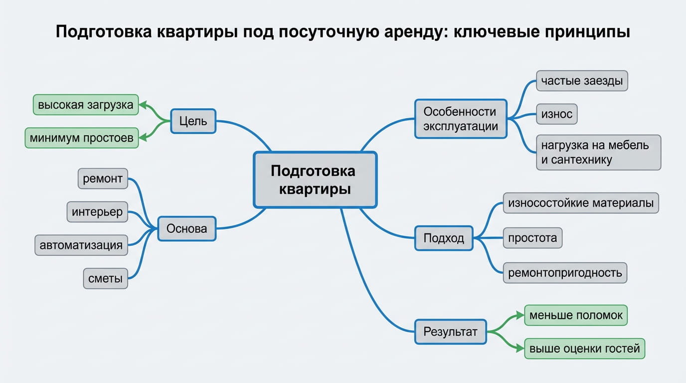 подготовка квартиры